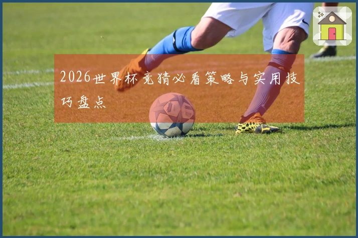 2026世界杯竞猜必看策略与实用技巧盘点
